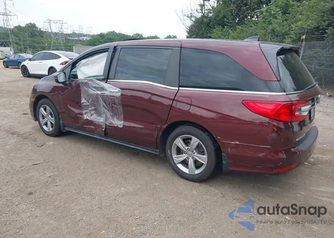 2019 Honda Odyssey Ex-L z USA, uszkodzony, nr VIN 5FNRL6H75KB019568